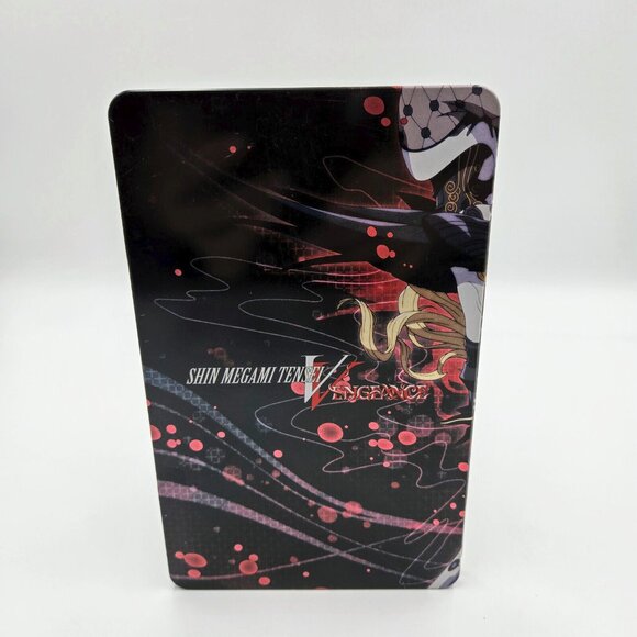 Shin Megami Tensei V Vengeance SteelBook Launch Game Case Metal CASE ONLY - Picture 3 of 9